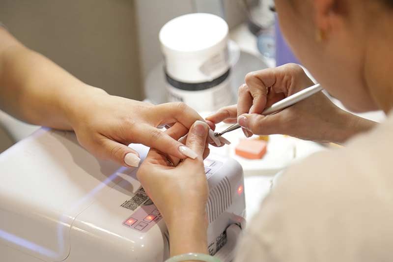 manicura y pedicura en Móstoles